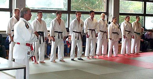 Dan-Prüflinge Judo und Jiu-Jitsu (28KB)